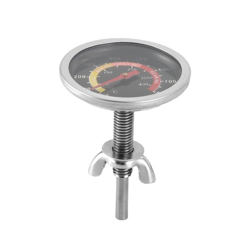 Stainless Steel Smoker Grill BBQ Temperature Gauge Oven BBQ Thermometer 10-400℃ - Picture 9 of 9
