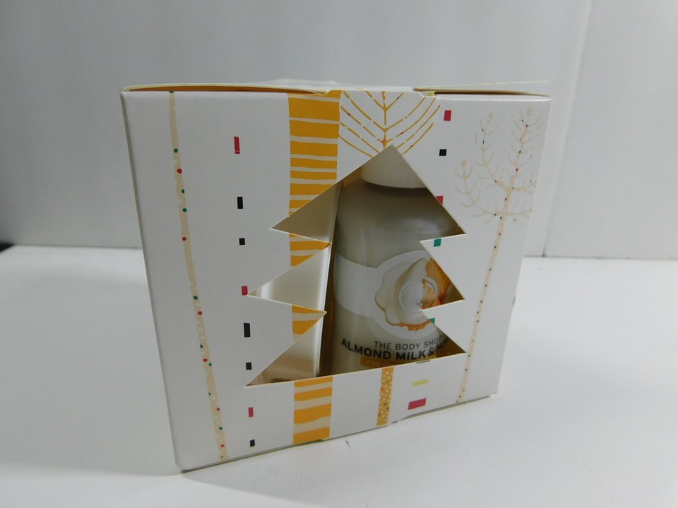 The Body Shop Almond Milk and Honey Gift Set Cruelty Free 2pc Set eBay