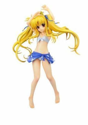 ALTER Nanoha The Movie 1st FATE TESTAROSSA Swimsuit Ver 1/7 PVC Figure NEW Japan