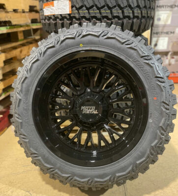20x10 Moto Metal Stinger MO809 Black Wheels 33