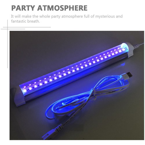 LED Lila Lichtrohr Schwarzlicht- Leuchtende Partydekorationen - 第 7/12 張圖片