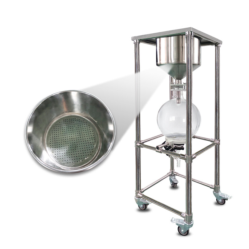 50L Large Lab Vacuum Suction Filter Device SS304 Buchner Funnel Liquid ...