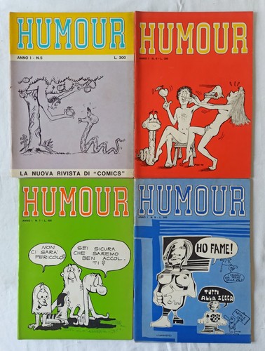 HUMOUR 1/12 sequenza completa + suppl. Ed. Insibria 1970 !!!!!! - Foto 6 di 11