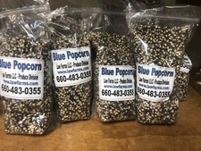 Blue Home Grown Popcorn - 4 Bags Free Shipping