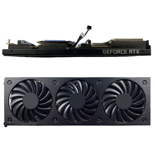 Graphics Card Heatsink Fan for INNO3D RTX3080 3080ti X3 Black Gold Ultimate - Picture 4 of 10