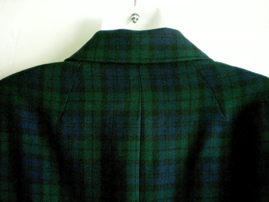 Pendleton 10 Jacket Dark Blue & Green Tartan Plai… - image 3