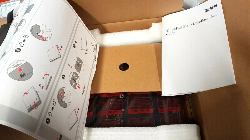 Lenovo ThinkPad X201 X201i X201s X201 Tablet Dockingstation, P/N: 43R8781 - Bild 2 von 3