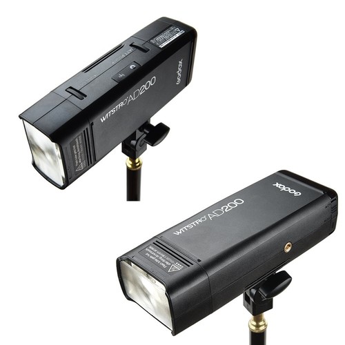 US Godox AD200 2.4 TTL HSS Flash Speedlite+AD-S2+AD-S11+AD-S15+BD07 Barndoor Kit - Picture 8 of 12