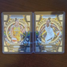 WNBA Prizm Basketball Card Lot 2025 Kelsey Plum Sparks Jewell Loyd Aces