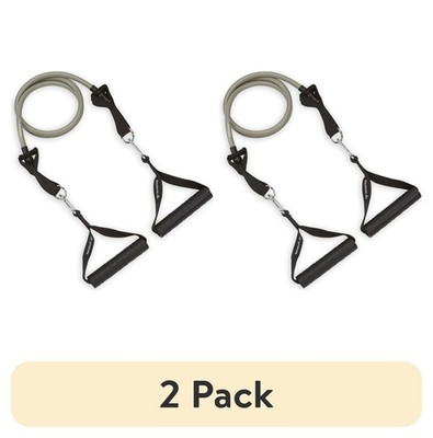 (2 Pack)  Delta Sure Grip Resistance Cord, Light Level - Ultra Heavy Level , Int