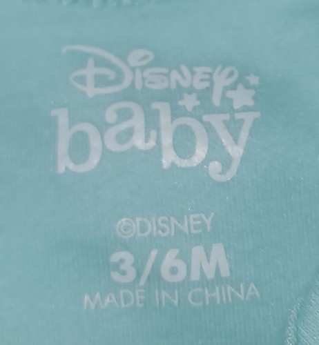 Disney Baby Girl Ariel Little Mermaid Bodysuit Size 3-6 M - Picture 3 of 3
