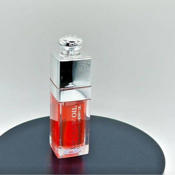 Dior Addict Lip Glow Oil in Poppy Coral Hydrating Shine-image