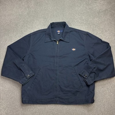 Dickies Jacke Erwachsene Large blau Detroit Chore Canvas Ente Arbeitskleidung Mantel Herren