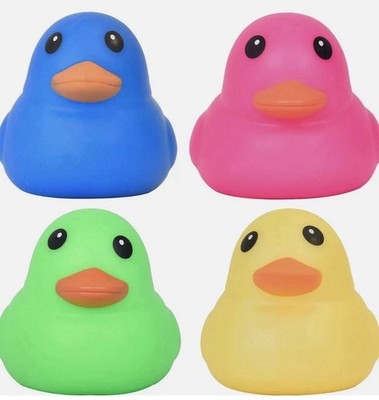 NEW! XL Toymendous VIRAL JUMBO Squishy Laffy Duck Toy, 1 Random Color, WITH Tag