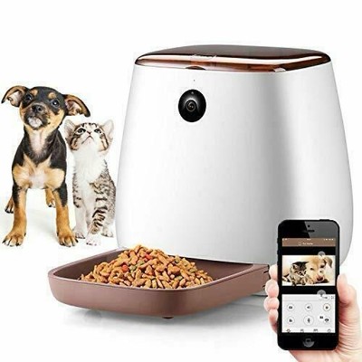 Eono Haustier Smart Pet Feeder Futterautomat Katze Hund Wifi App