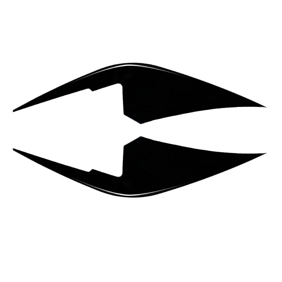 Aletas de cuchillo de viento con moldura de ventilación lateral de parachoques delantero negro para Toyota GR86 2022-2025 Foto 3 de 4