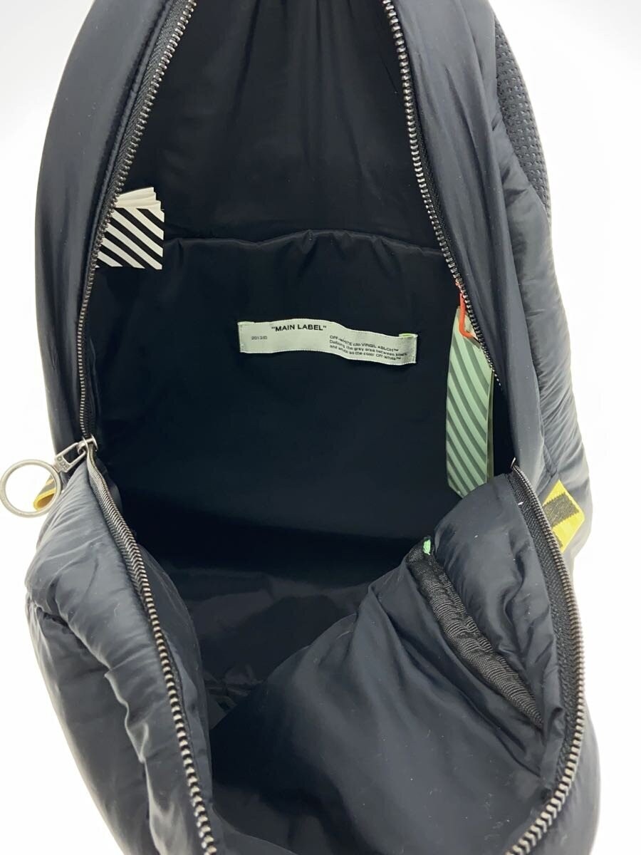 OFF-WHITE PUFFY EASY Backpack Polyester BLK OMNB0… - image 6