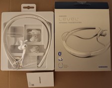 Samsung Level U Wireless Headphones, Neckband, White - Never Used