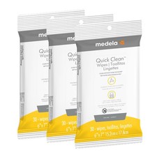 Medela Quick Clean Breast Pump Wipes 90 Count Portable Multipurpose Cleaning ...