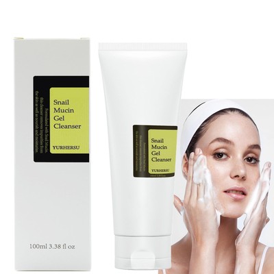 Snail Mucin Facial Wash Cream,Feuchtigkeitsspendend Gesichtsreinigung,Cleanse...