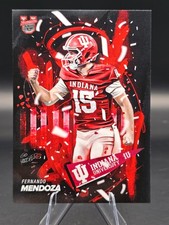 NATIONAL CHAMPION FERNANDO MENDOZA 2026 TOPPS BOWMAN U NOW ART RC FOOTBALL CARD