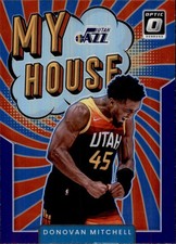 2021-22 Panini Donruss Optic My House Purple Prizm #2 Donovan Mitchell