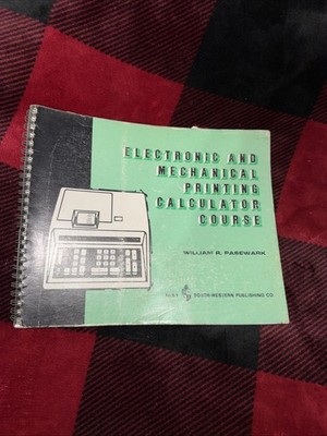 Electronic and Mechanical Printing Calculator Book ((WTF41)