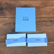 Smythson Note Cards Men OS Blue Personalized William E Bellis Luxury