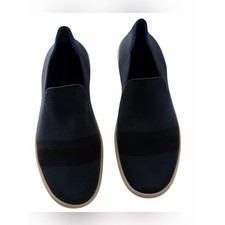 Rothy's The Original Slip-On Preppy Sneakers Night Stripe Loafers Women's Sz 8