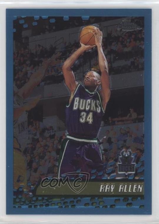 2001-02 Topps Chrome Ray Allen #25 HOF 3pu