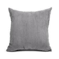 LUXURY LARGE FILLED CUSHIONS OR COVERS SUPER SOFT COOL PLAIN CORDUROY DECORATIVE