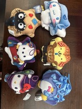 McDonald's Hello Kitty Yu-Gi-Oh 2024 Happy Meal Plush Set Of 6 Plus A Bag