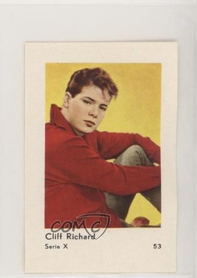 1958 Dutch Gum Serie X Jenkki Hellas Back Cliff Richard #53 06e0