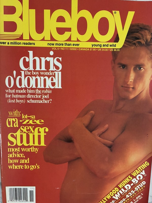 Vintage Blueboy Magazine, Nov. 1995, Playgirl-Like, Gay Interest, Out-of-Print