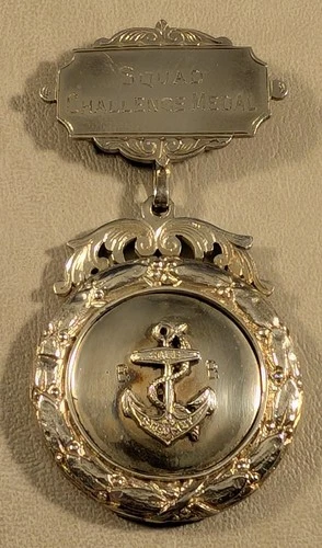 Antique Silver Boys' Brigade Squad Challenge Medal Sergeant Holden 1925