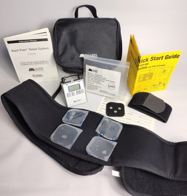 Mabis Back Pain Relief System W/Tens Belt Technology -Get Relief! Excellent POC!