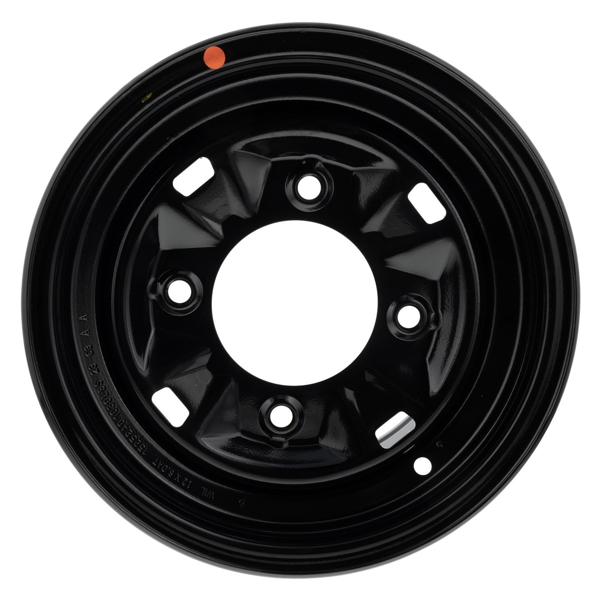 Polaris 1525240-067 Black Front Rim 10GA 12X6 RZR Ranger