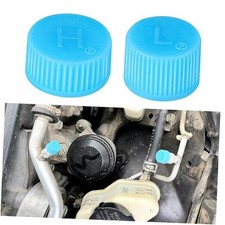 2 PCS Replacement Valve Caps for Car Air Conditioning, Leakproof R134a AC 2PCS