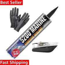 5200 Marine Sealant - Fast-Cure, High-Bond, UV-Resistant Underwater Marine Ad...