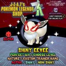 ✨ EEVEE 6IV ✨ Pokemon Legends ZA ✅ ALPHA / PERFECT IV ✅
