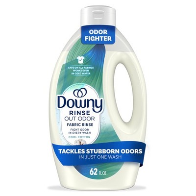 Downy Rinse Laundry Odor Remover, Cool Cotton Scent, 62 62 Fl Oz (Pack of 1)