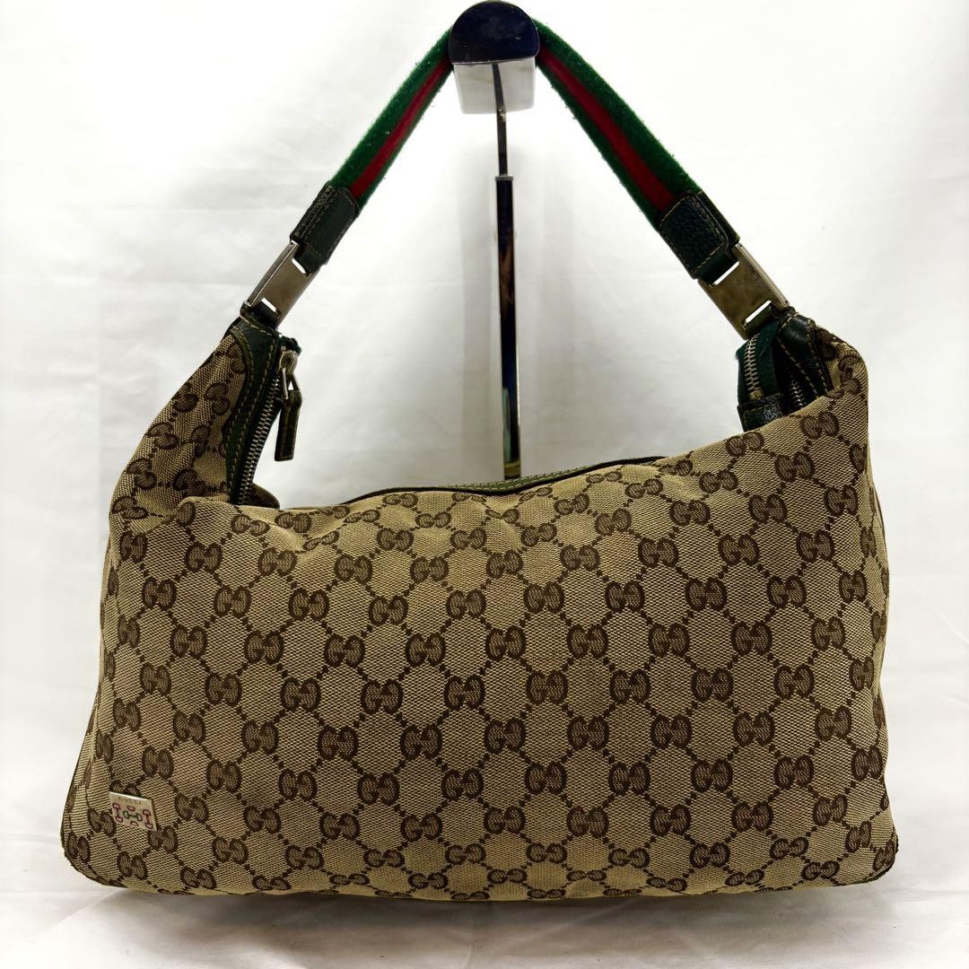 GUCCI GG Canvas One Shoulder Bag 6414