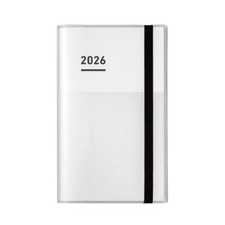Kokuyo Jibun Techo First Kit Planner 2026 Monthly/Weekly A5 Slim White Ni-JF1W-2