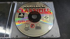 War Hawk WarHawk Black Label Sony Playstation 1 PS1 EX+NM condition disc*