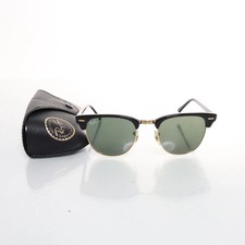 Ray-Ban, Sonnenbrille, RB 3016 Clubmaster, Wayfarer, Schwarz, Damen #NpB