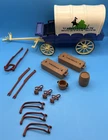 New ListingVTG 1980s Playmobil Geobra 3785 Virginian Mountain Boys Wagon - Incomplete