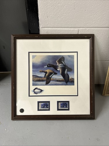D.U. Limited-Edition Print 12/25 by Vermont. Signed. Artist Reed A. Prescott III - Picture 1 of 10