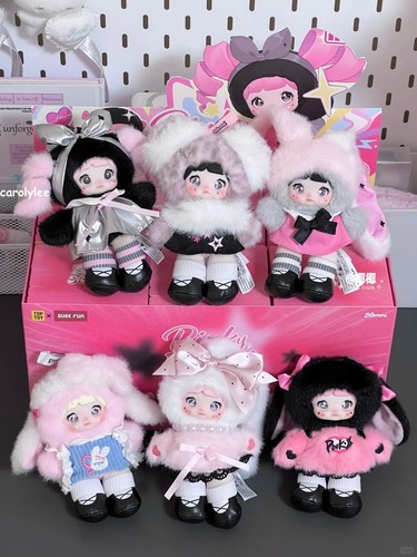 Top Toy Nommi Pinky Energy Series Blind Box Confirmed Plush Doll Authentic