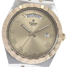 TUDOR Royal 28603 Day Date YG2 tone gold Dial Automatic Men's Watch_891463
