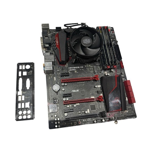ASUS Maximus VII Hero + i7-4790 + 16GB RAM + Cooler Master CPU Kühler